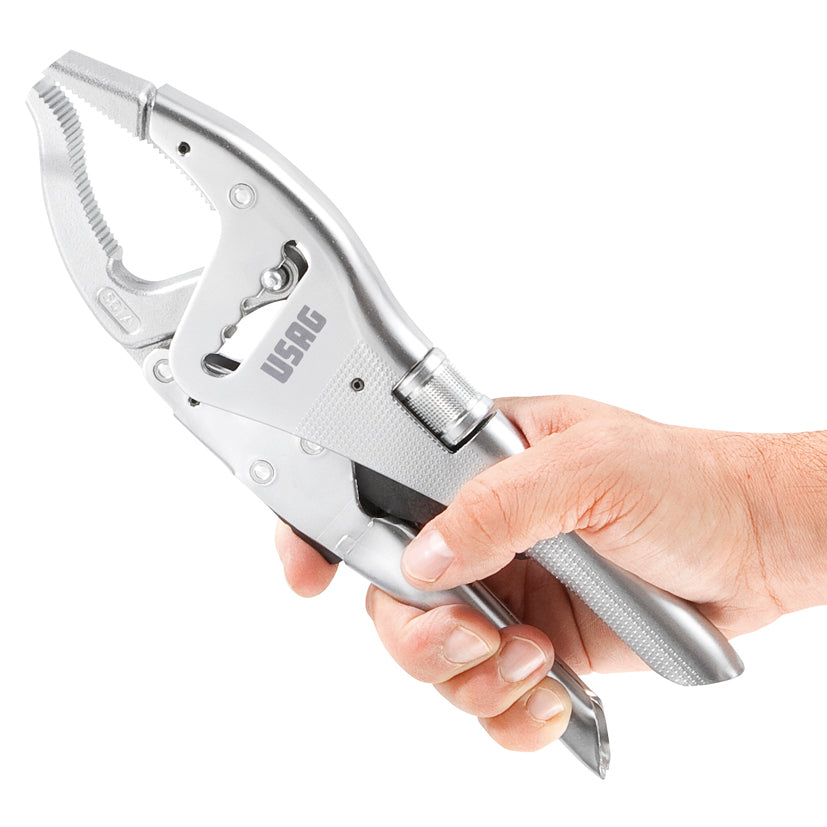 135 B - Self-locking adjustable pliers with rack and pinion with long jaws - Usag - U01350510 135 B - Self-locking adjustable pliers with rack and pinion with long jaws - Usag - U01350510